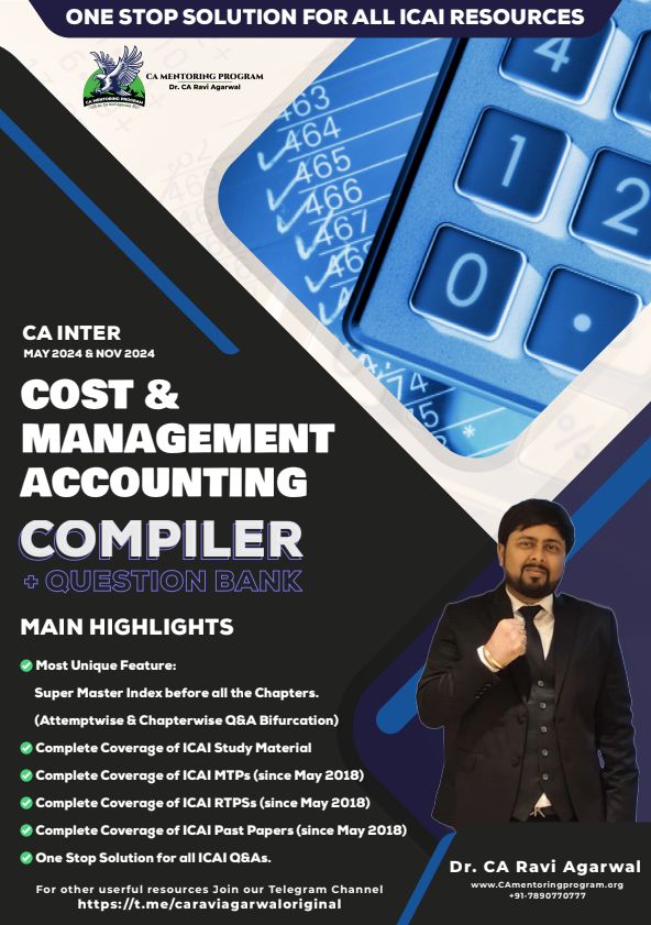 CA inter cost accounting question bank 
