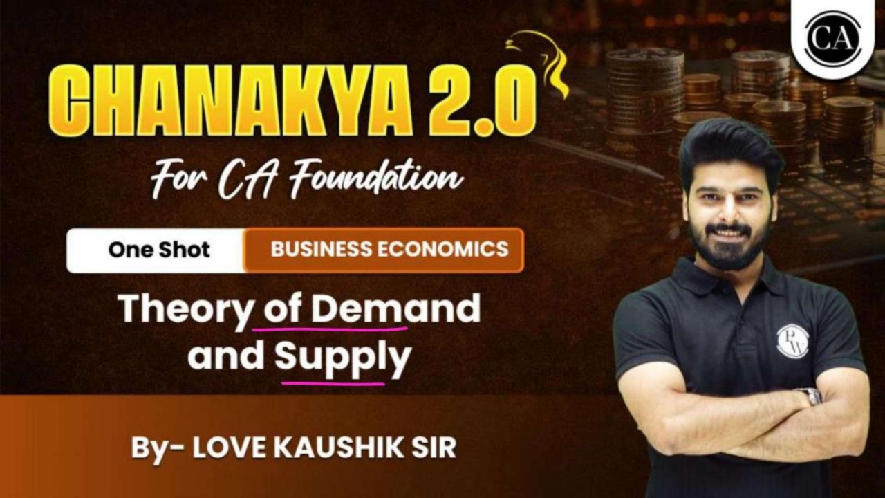 CHANAKYA 2.0 THEORY OF DEMAND AND SUPPLY PPT