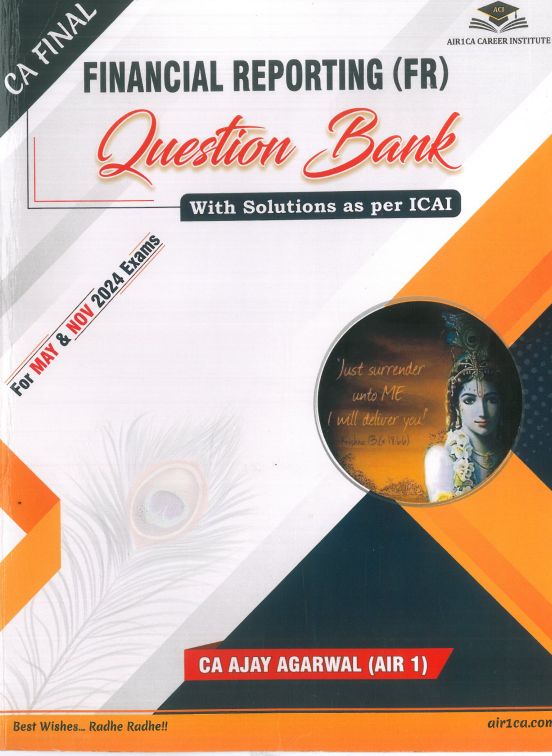 CA Final FR Question Bank for May 2024 by CA Ajay Agarwal Sir..??

Follow my Telegram Channel for Free Notes, QB, MCQ and many more.. 

Channel link: https://t.me/cafreenotes