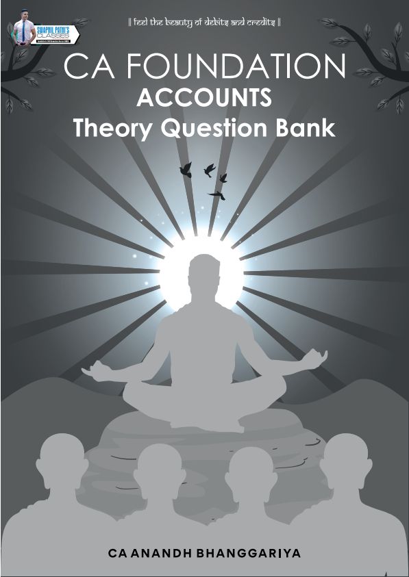 Accounts theory question bank 
If you want ca wallah lectures join this telegram https://t.me/+7hWvEbNsz1Q3MzZl