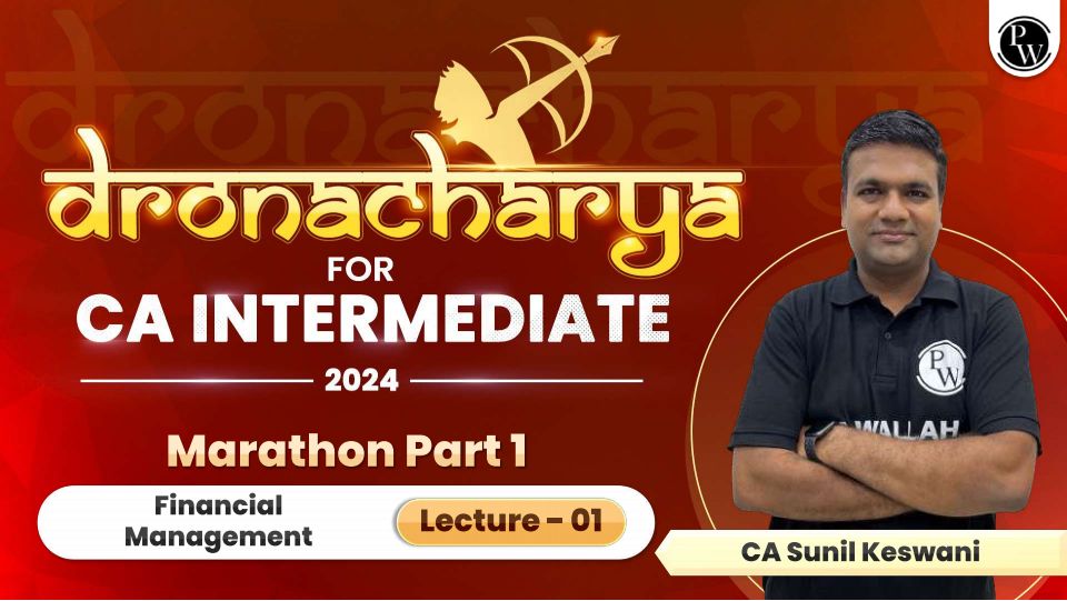 part 1 of Financial management (FM) notes by CA Sunil Keswani PW  