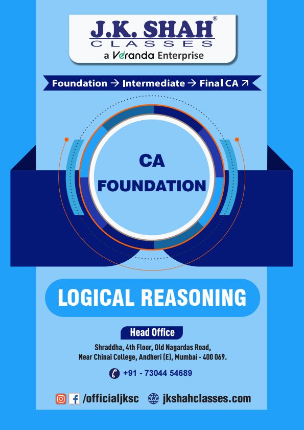 Logical Reasoning MCQ'S with solutions...