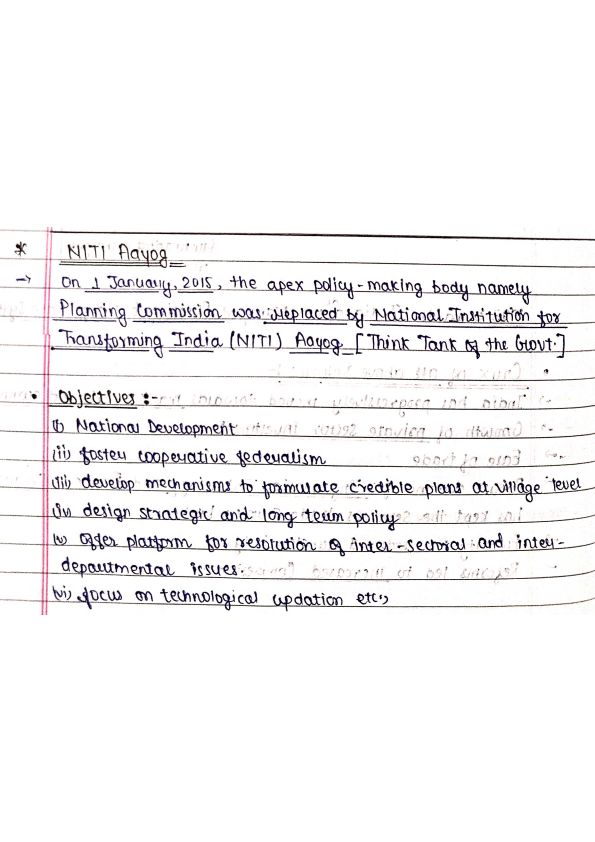Notes of Indian Economy [Part 3] : )