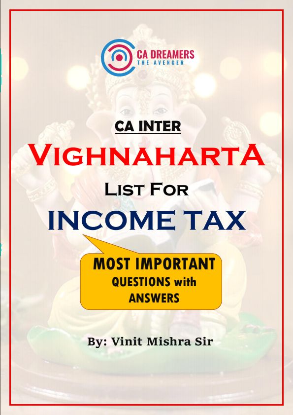 Most Important Questions With Answers of Direct Tax (Income tax) 