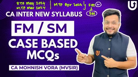 FM SM Case Based MCQs by MV Sir 