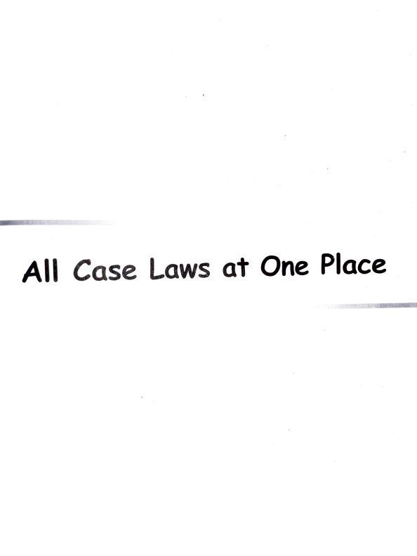 All case laws at one place.?
