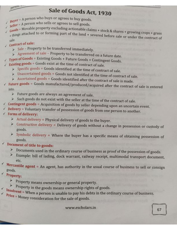Soga Short note For quick revision 