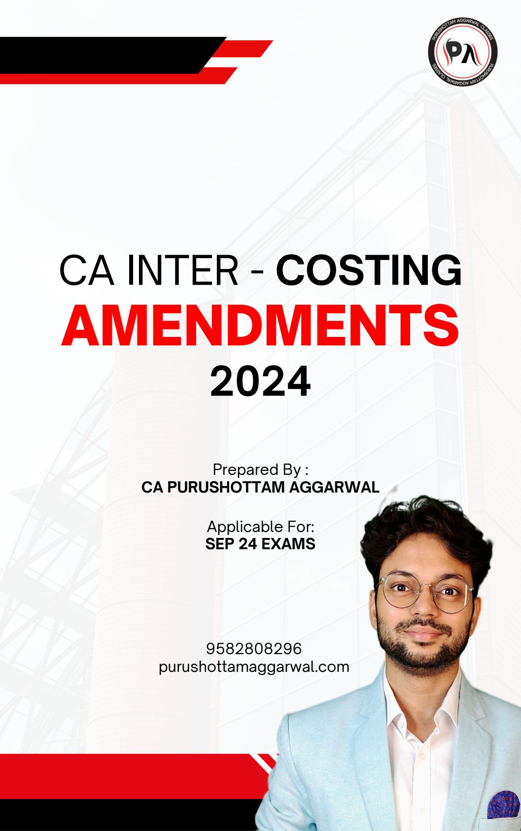 Costing - Amendment/Additional Concept 
For Sep-24 !!! 