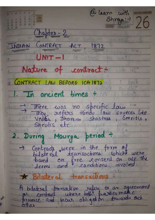 Indian Contract Act 1872
