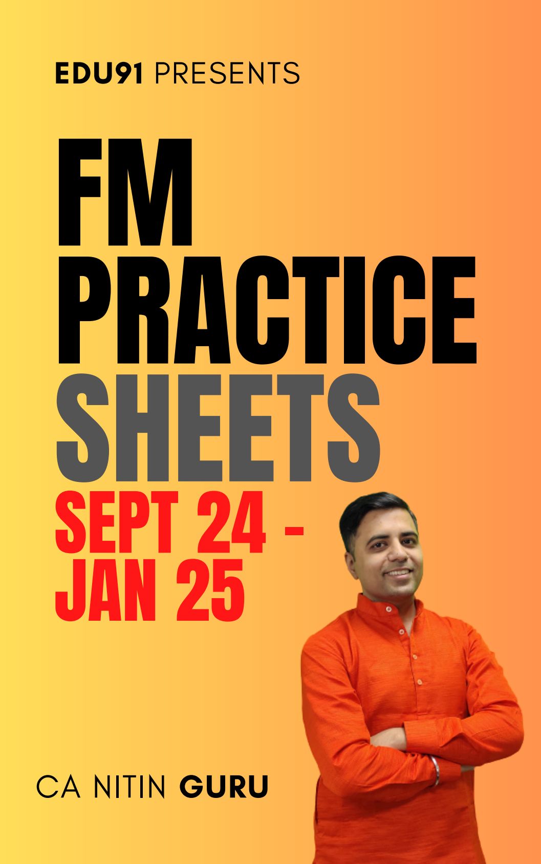 F.M- Practice Sheet
By Nitin Guru Sir !!! 