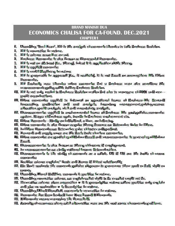 Micro economics one liner.
(Tg-@CAISLOVEFOREVER)