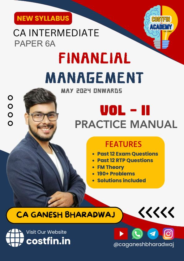 FM practice manual from CA GANESH BHARAWAJ