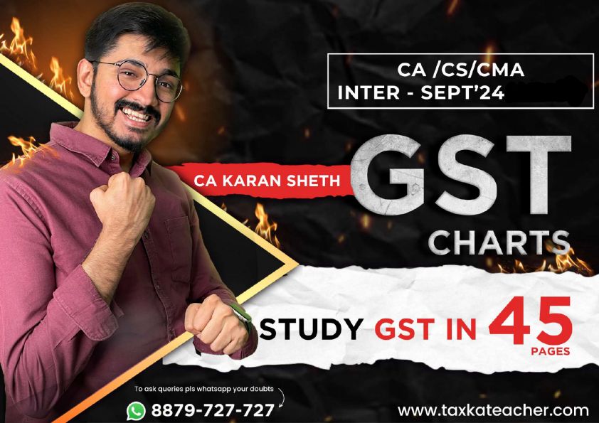 CA I ter GST Chart book