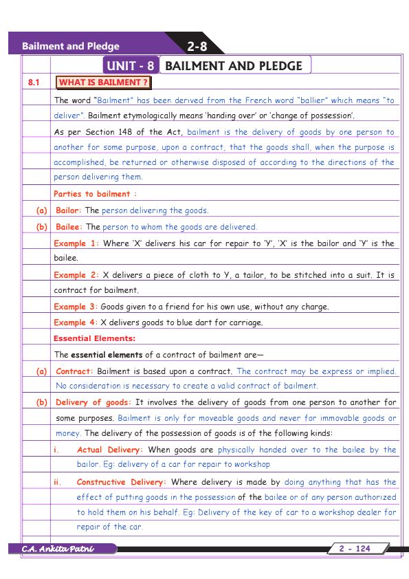 Ca foundation law unit no 8
