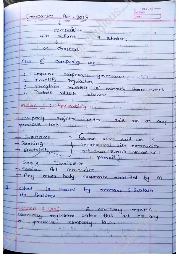 The Indian Partnership Act 1932 Notes By CA Shantam Gupta