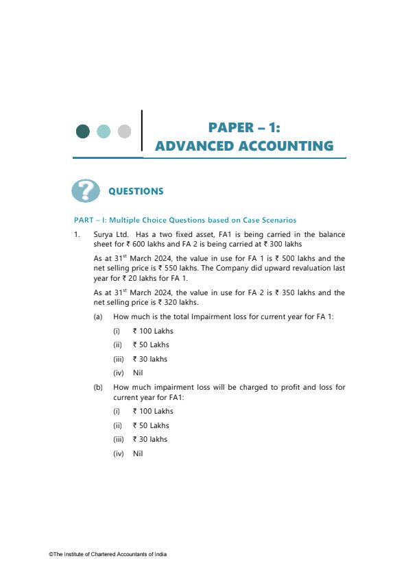 AS-13 Accounting for Investments Detailed Notes