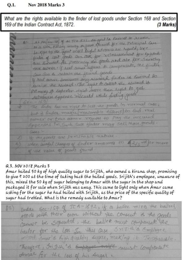 Contract Act-u-8-BAILMENT & PLEDGE