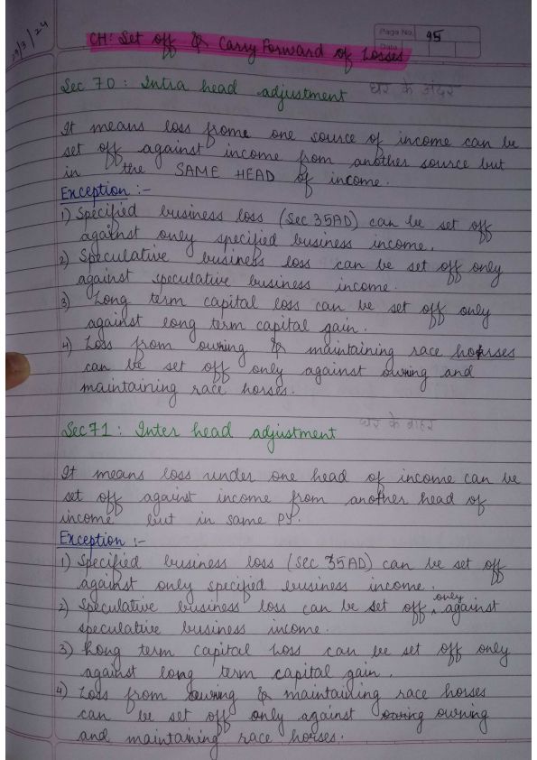 Handwritten Notes Of Basics By Ajay Agarwal