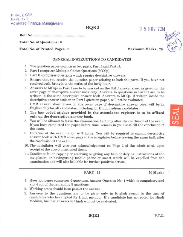 Super 41 MCQs For Practice By CA Karan Sheth