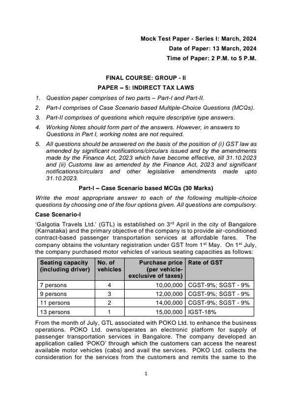 MTP 1 For May 24 