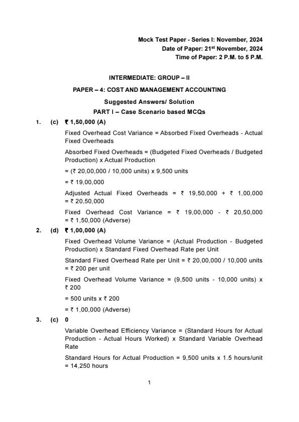 AS-13 Accounting for Investments Notes and Questions with Solutions 