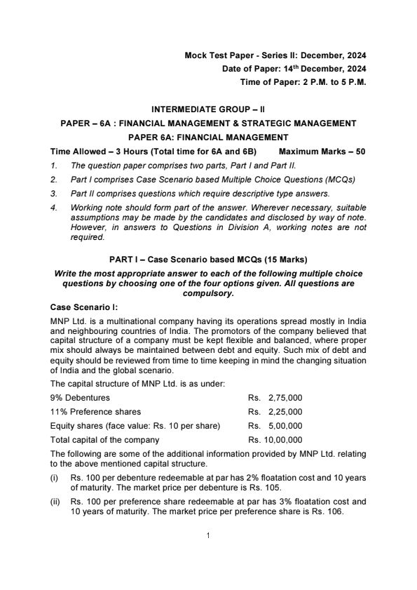 Expected Questions For Practice For Jan 25