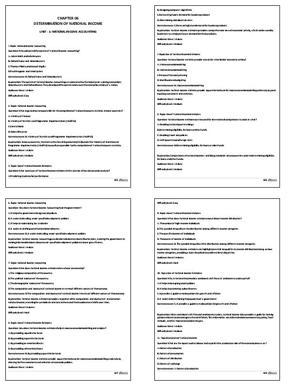 100 Most Important MCQ Of Statistics By Unacademy