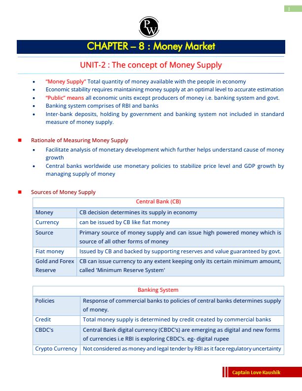 Business Cycle Handwritten Notes For Quick Revision