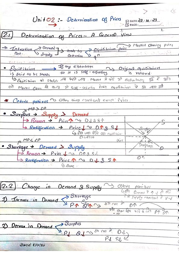 Bailment and Pledge Unit 8 Handwritten Notes For Revision