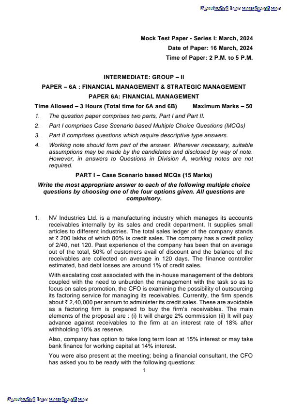 FM&SM MTP,RTP,PYQ from may 2024 to Jan 2025
Total 17 papers with anskey