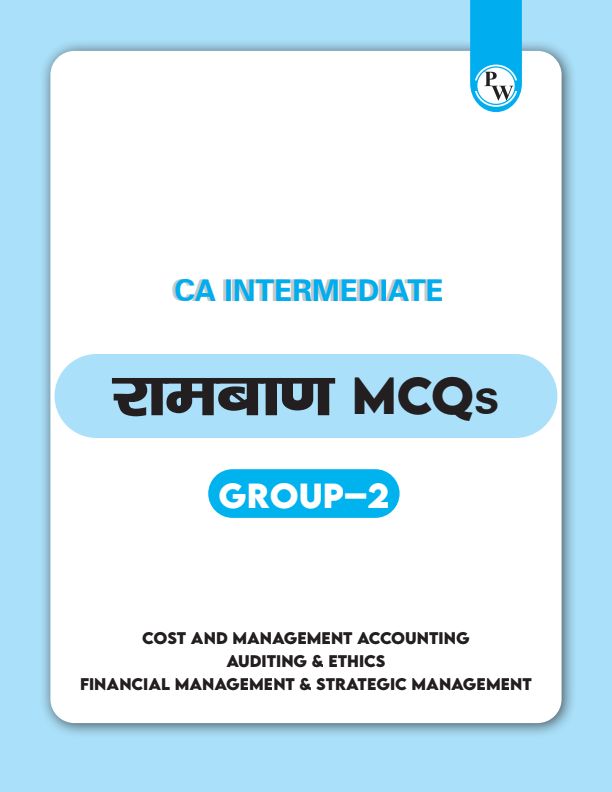 Mcq -  Group 2 
CA Wallan [ PW ] 