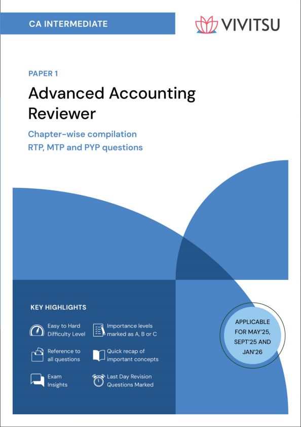 May 25 Vivitsu 
Advanced Accounting

Disclaimer:- Educational purpose Only