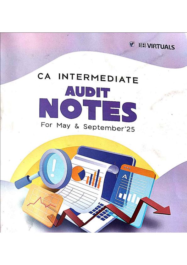 CA. Intermediate 
Audit notes For May 25 Onwards