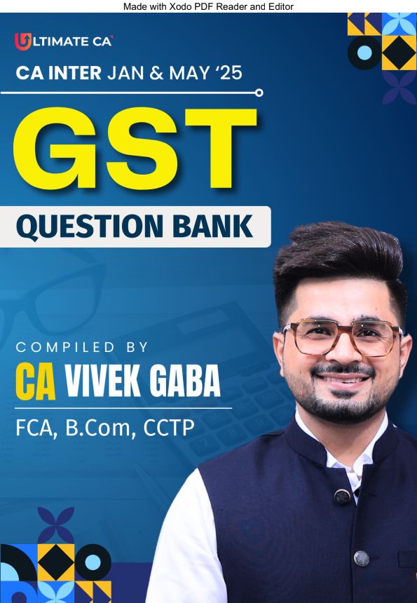 GST question bank by Vivek Gaba sir may25