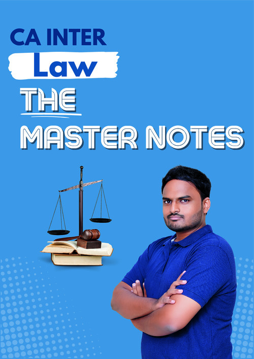 Ca inter law  notes pdf for may 2025 