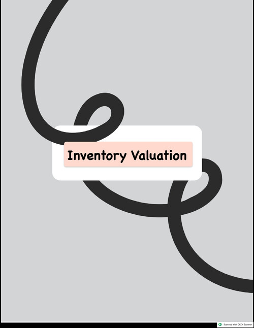 Accounts- Inventory handwritten notes 
Ca hardik manchanda sir 