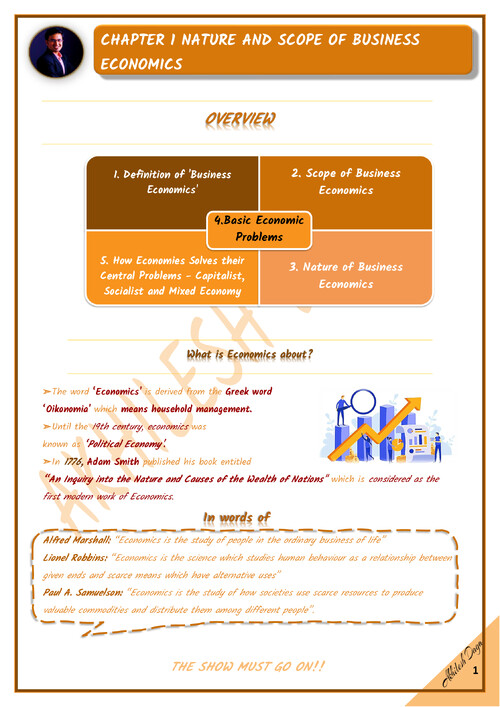 Economics short notes 