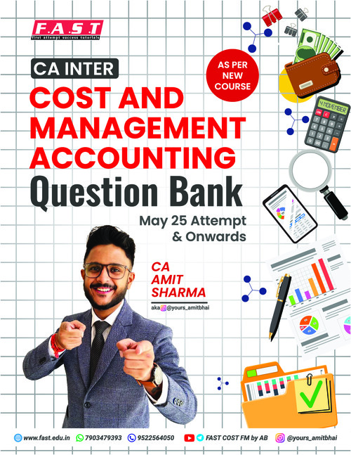 CA INTER COSTING QUESTION BANK BY CA AMIT SHARMA 