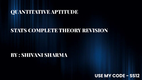 All complete STATS Revision 