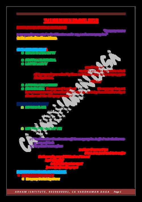 Law ch 6 (Companies Act ) short notes 