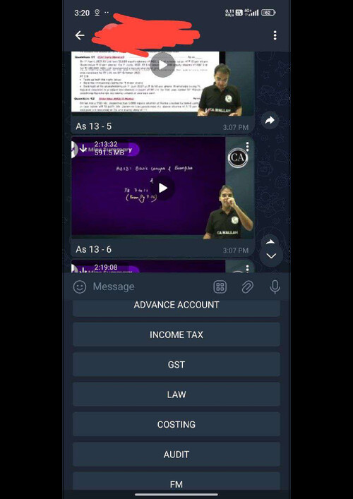 Ca inter udesh batch lactures available 
message me on telegram id @nitinkumawat59