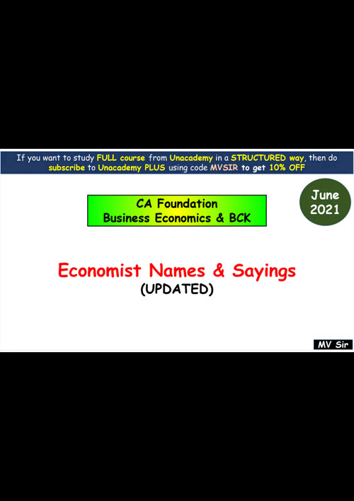 Business Economics Foundation (economist names)