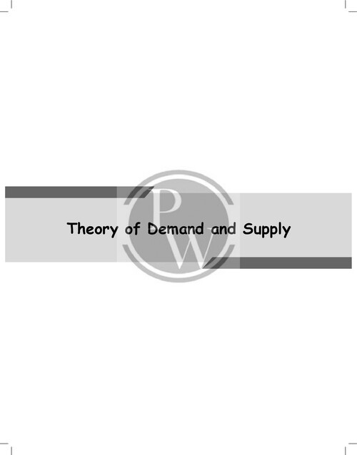 Theory of demand and supply by love kaushik sir
