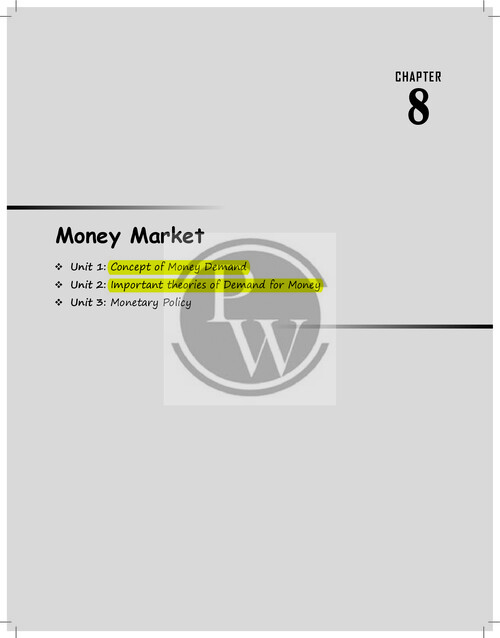 Money market notes by love kaushik sir