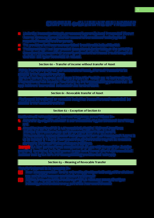 PW JASMEET SIR ( DT : Clubbing of income ) Detailed notes with solution 
