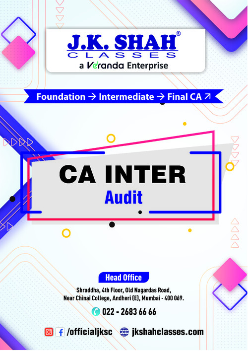 Audit all chapters notes jk saha ca inter
