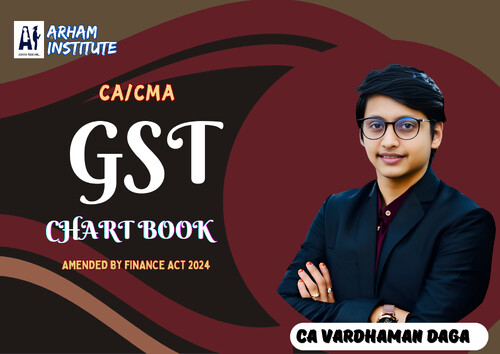 GST chart Book Latest and amended By Vardhaman dagha sir 2025 