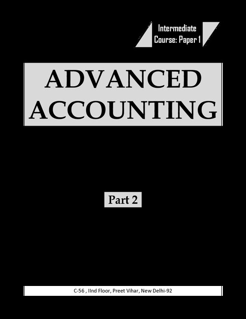 ADVANCE ACCOUNTING QUESTION BANK