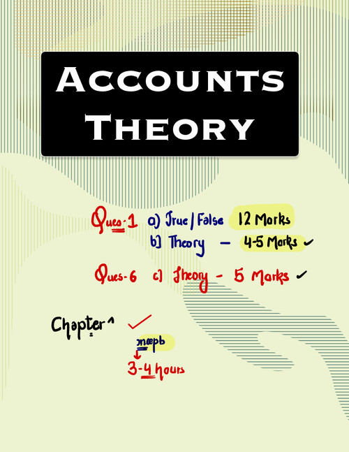 Accounts theory by Hardik sir