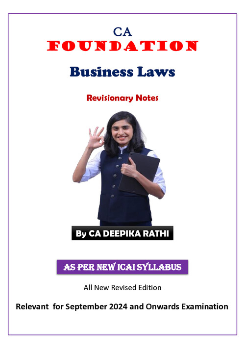 Business laws , deepika rathi mam revisionary notes